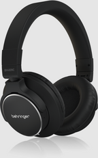 Behringer BH 480 NC Bluetooth headphones with active noise cancellation, over-ear design and padded ear cups.