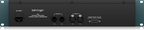Behringer 369 2-channel stereo compressor and limiter rack gear with control knobs and input/output jacks.