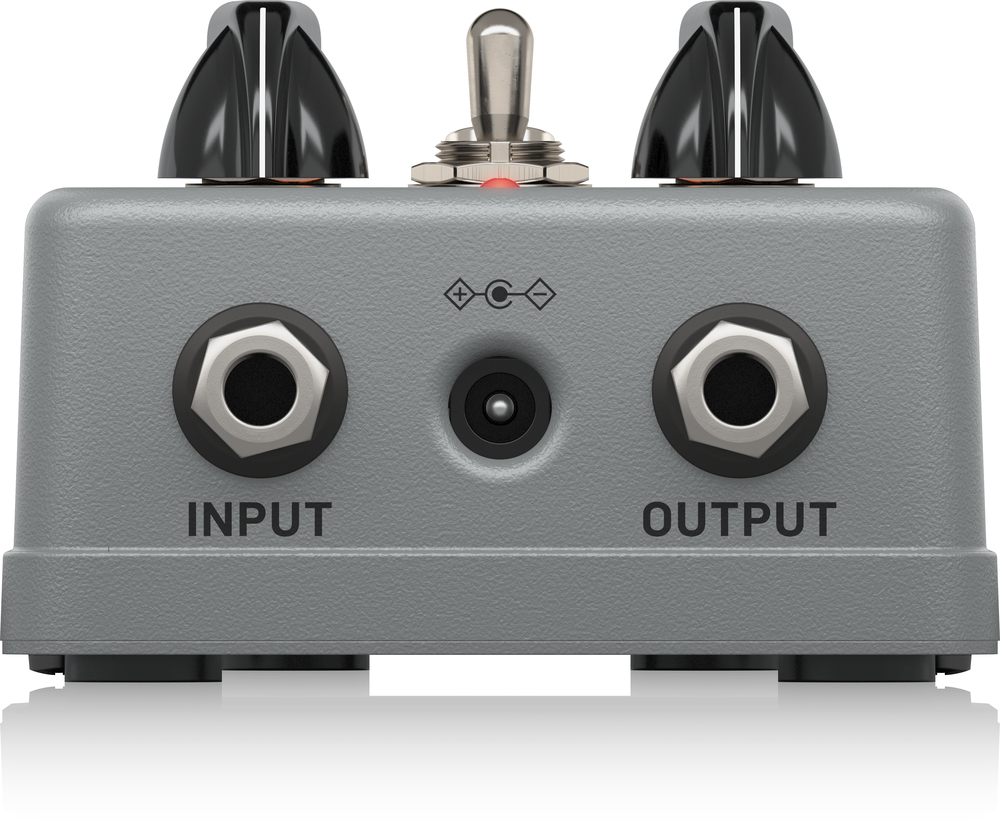 Behringer Fuzz Bender vintage 60s style effects pedal with classic design and control knobs for guitar sound modification.