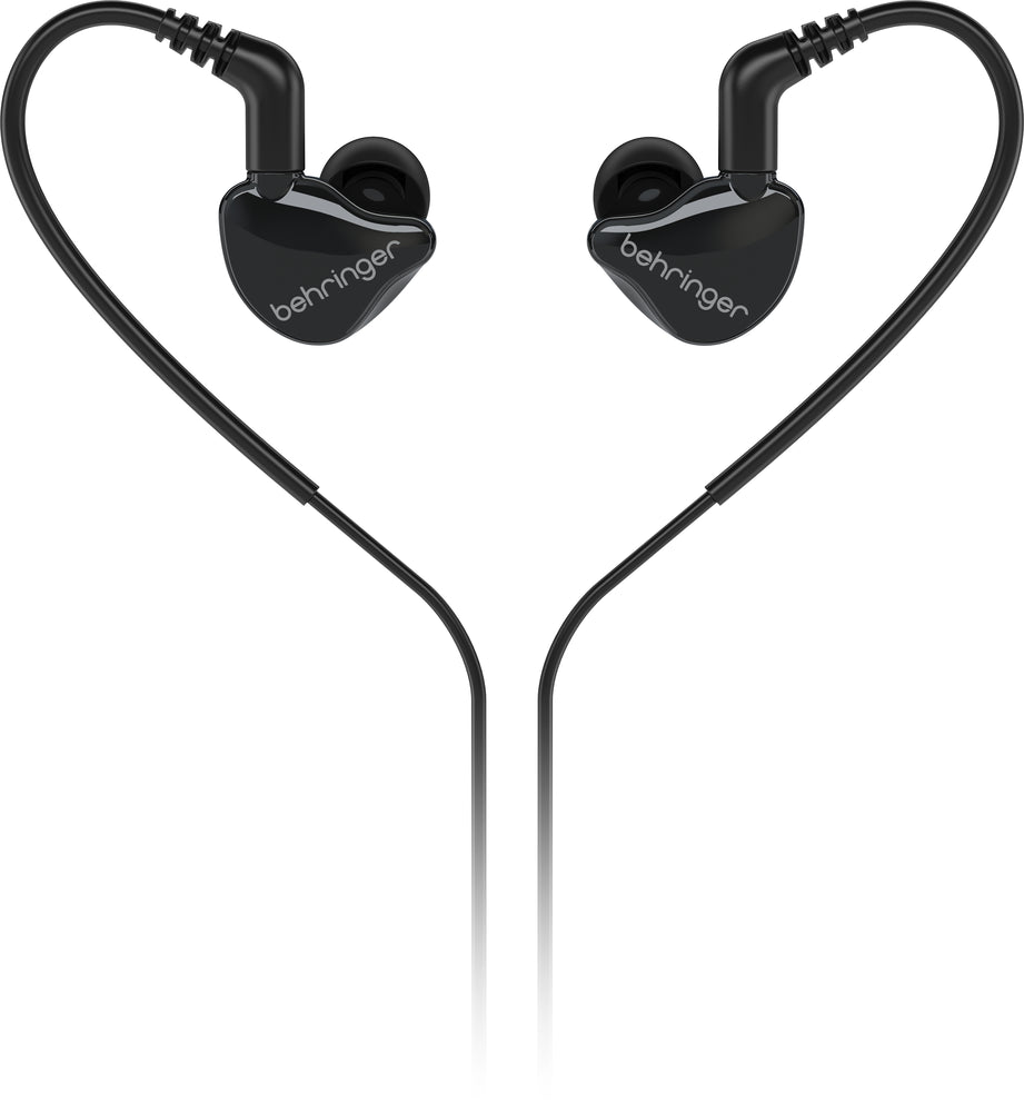 Behringer MO240-CK Pro In-Ear Studio Earphones - Black