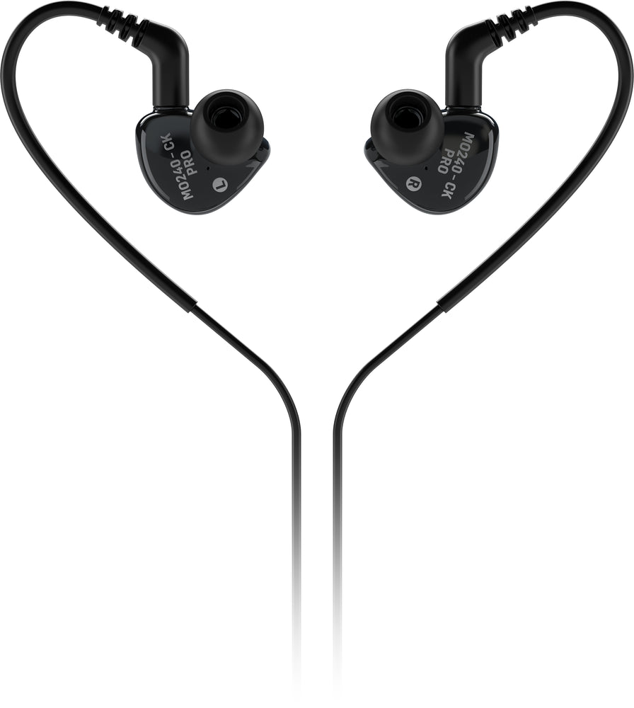 Behringer MO240-CK Pro In-Ear Studio Earphones - Black