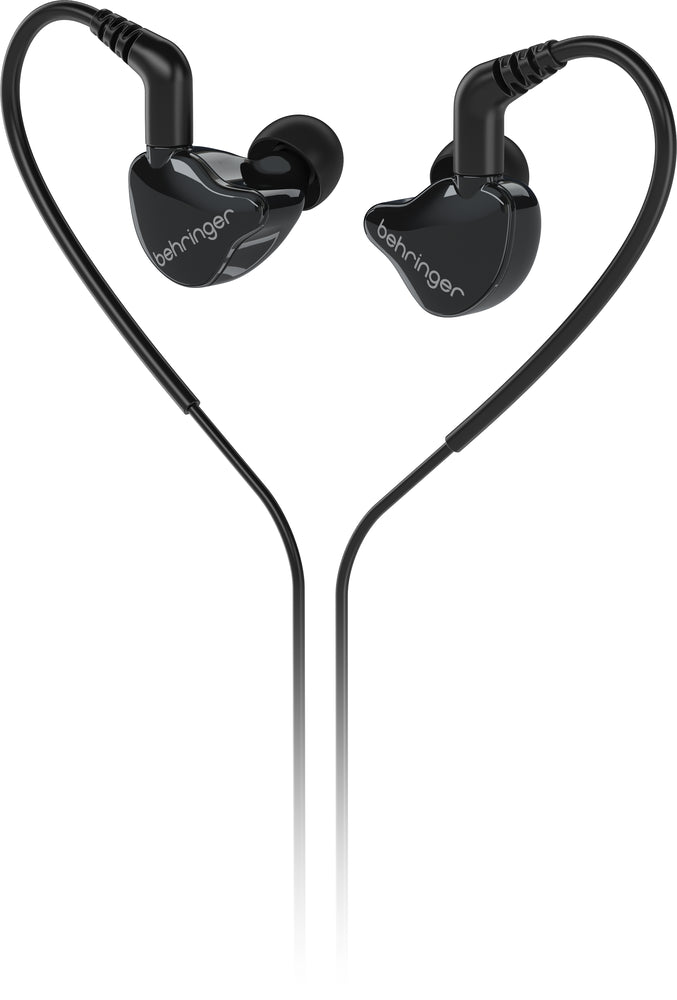 Behringer MO240-CK Pro In-Ear Studio Earphones - Black