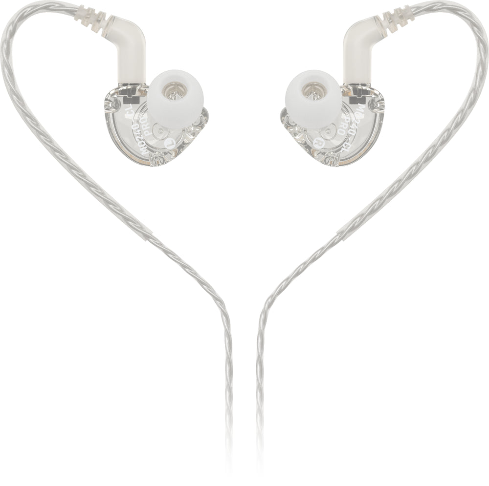 Behringer MO240-CL Pro In Ear Studio Earphones - Clear