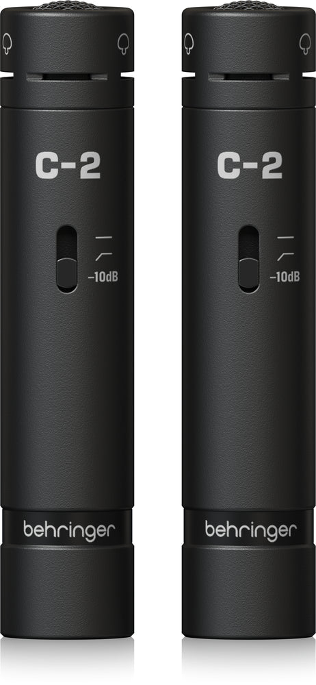 Behringer C2 Dark Edition Condensor Microphones (Matched Pair)