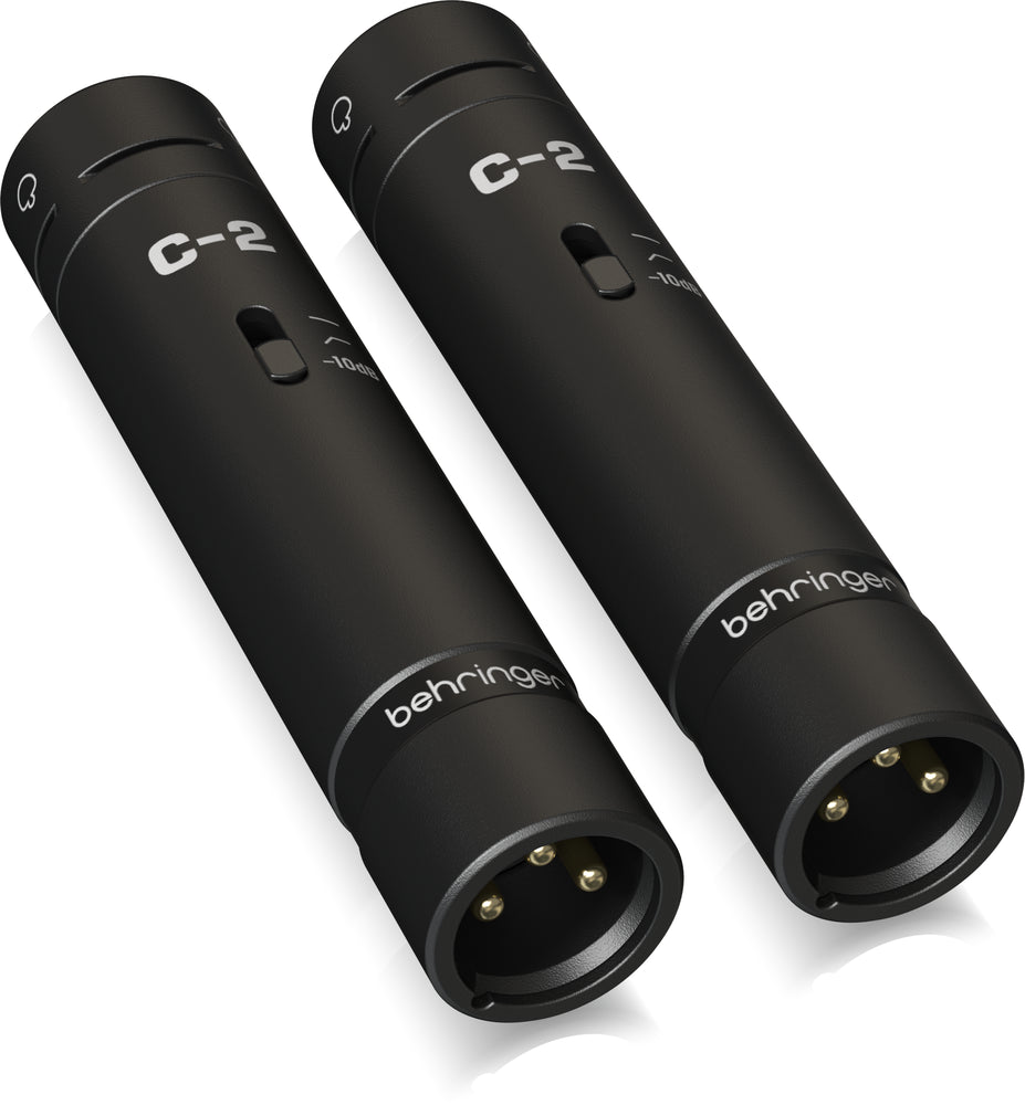 Behringer C2 Dark Edition Condensor Microphones (Matched Pair)