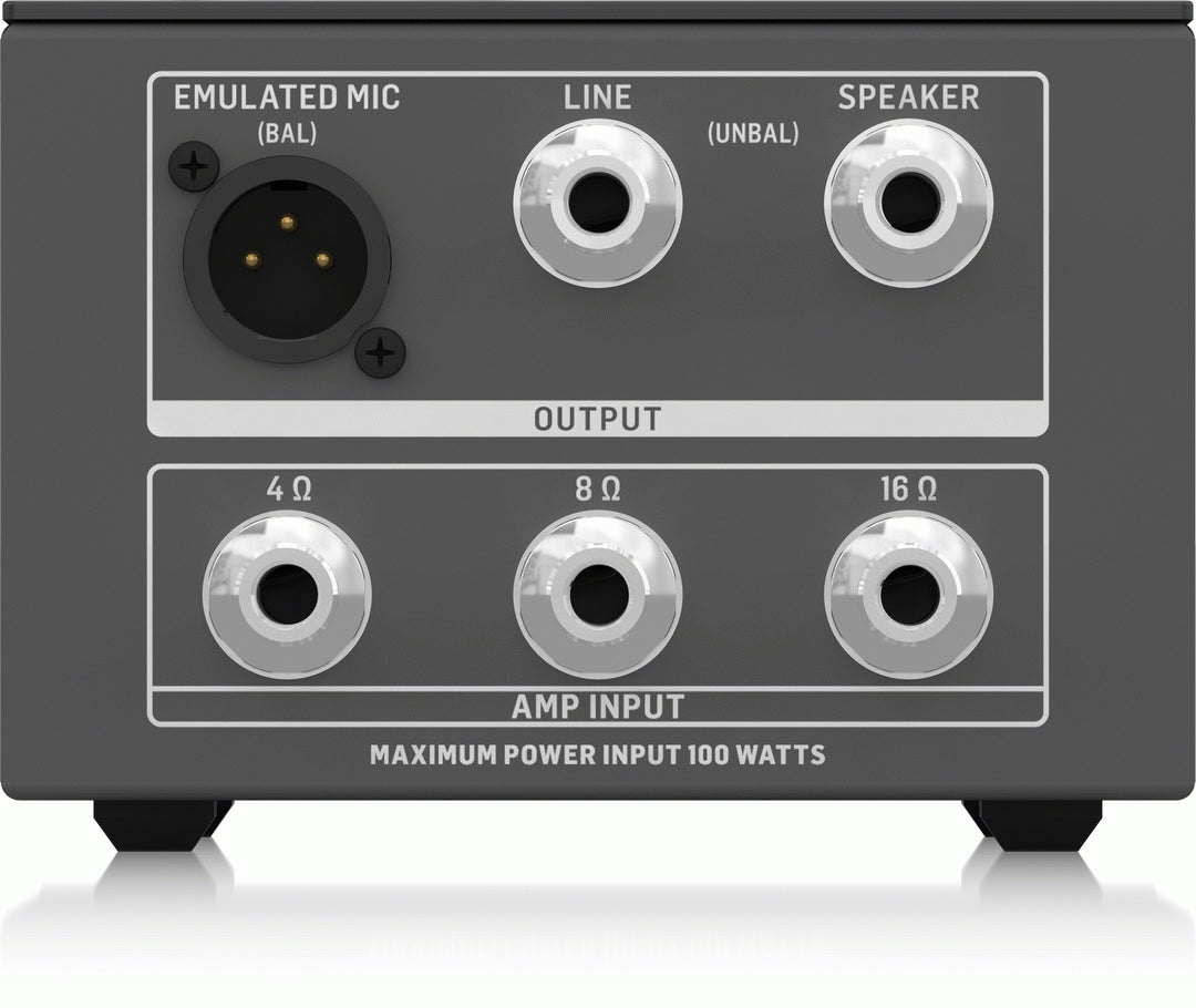 Bugera Power Soak PS1 guitar amplifier attenuator device shown in a close-up image.