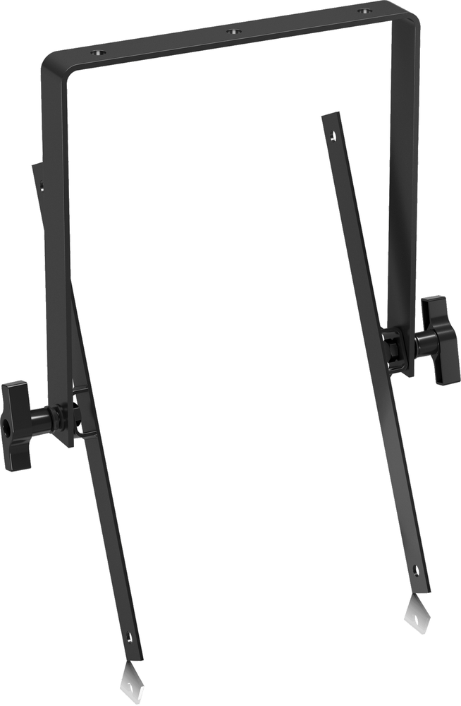 Turbosound Flying Yoke for NUQ82 stage speaker, single flying hardware for secure mounting and suspension of audio equipment.