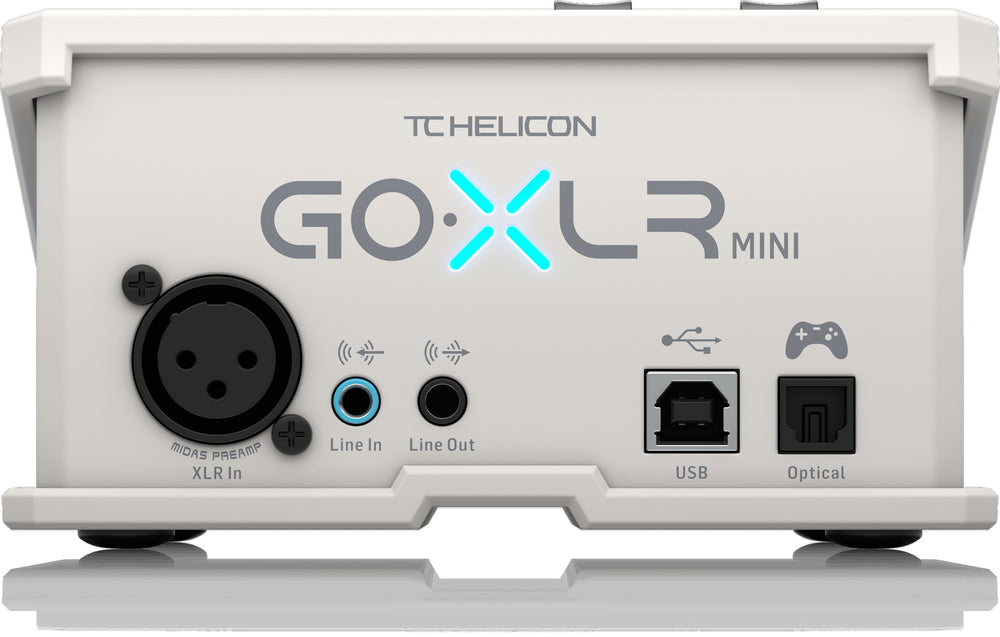 TC Helicon GoXLR Mini Online Broadcast Mixer - White