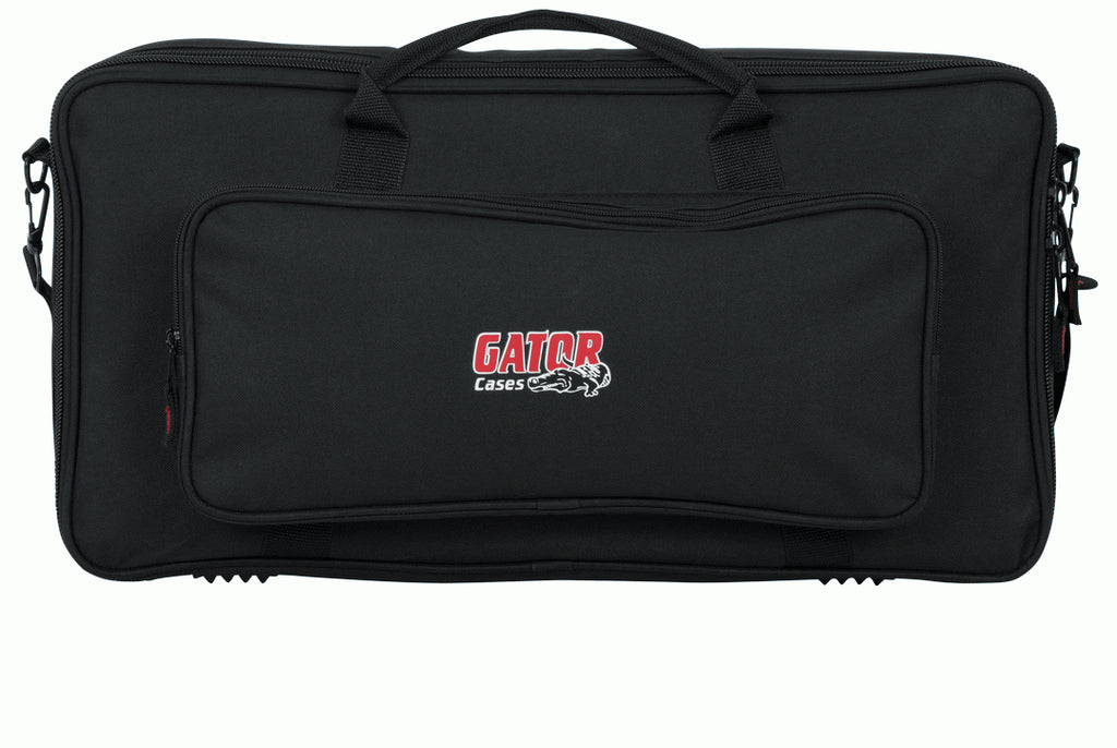 Gator GK-2110 gig bag for micro controllers, featuring padded protection and durable exterior for DJs and musicians.