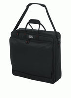 GATOR G-MIXERBAG-2020 padded mixer bag with handles, 20x20x5.5 inches, designed for DJ and audio equipment storage.