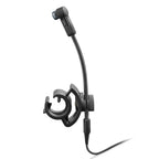Sennheiser condenser cardioid mini gooseneck wired live microphone with flexible neck and compact design.