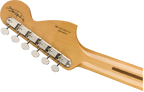 Fender Jimi Hendrix Stratocaster electric guitar with maple fretboard in 3-color burst finish, showcasing its classic design and vibrant colors.