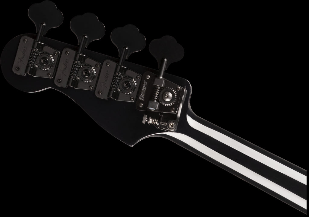 Fender Duff McKagan Deluxe P Bass Guitar w/Rosewood Fretboard - White Pearl