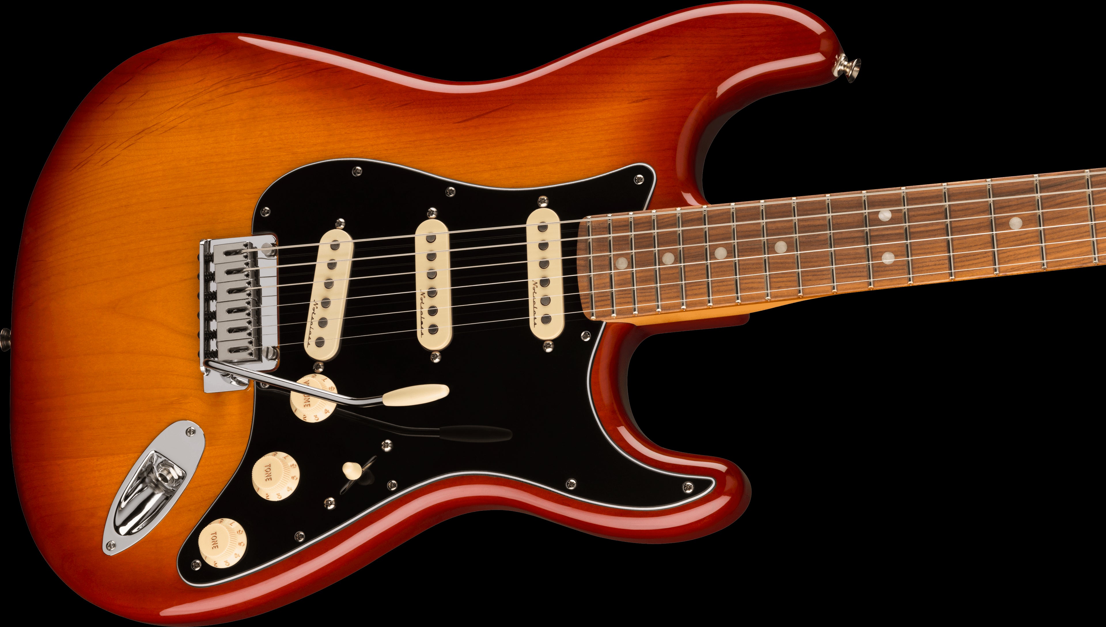 Fender Player Plus Stratocaster Electric Guitar w/Pau Ferro Fretboard - Sienna Burst