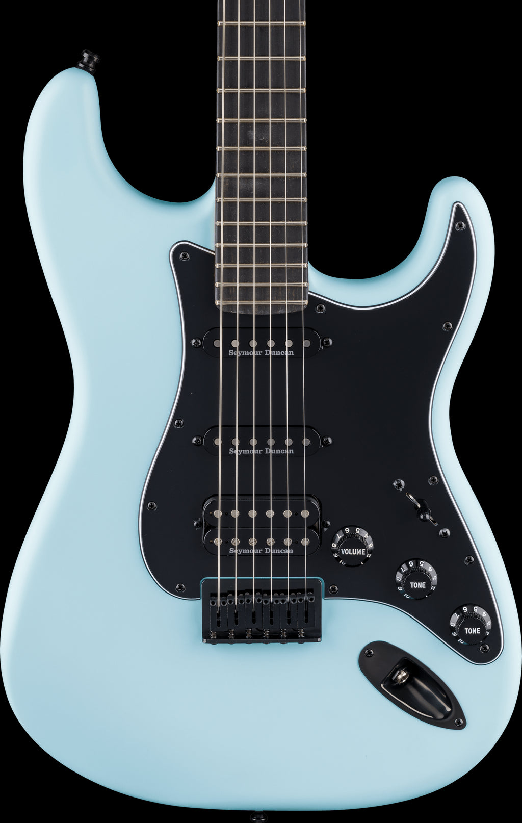 Fender DE PLayer Plus Stratocaster HSS HT EBY Satin Daphne Blue