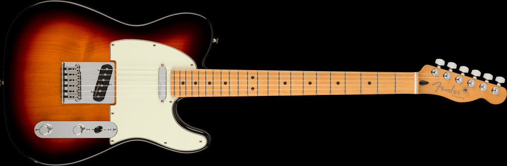 Fender Player Plus Telecaster Electric Guitar w/Maple Fretboard - 3 Colour Burst