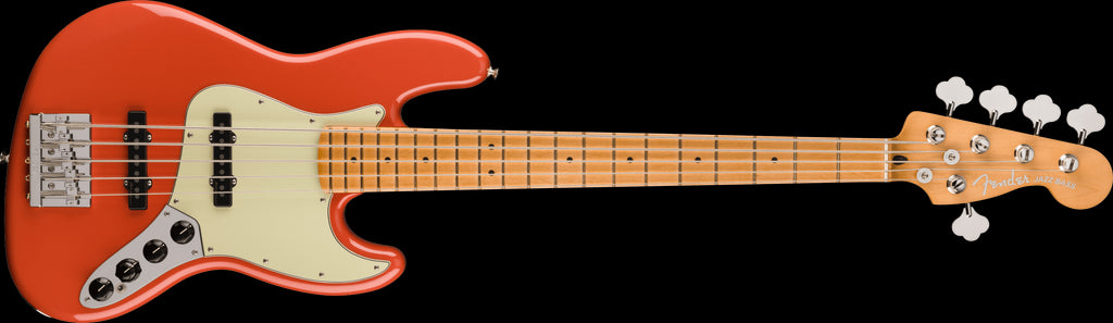 Fender Player Plus Jazz Bass V w/Maple Fretboard - Fiesta Red