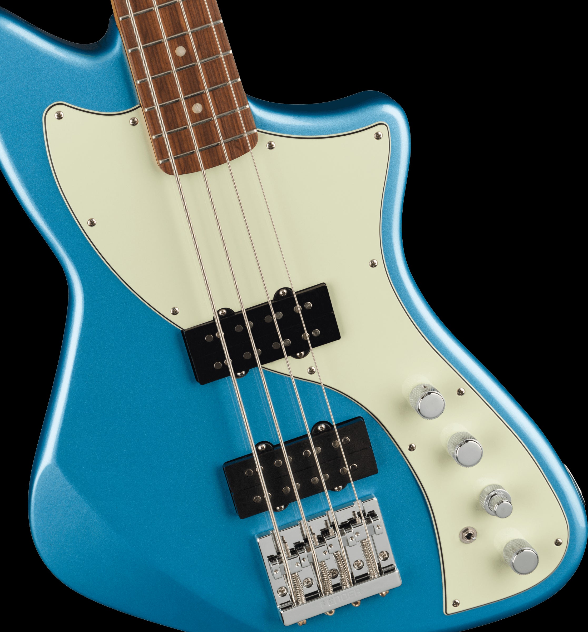 Fender Player Plus Active Meteora Bass w/Pau Ferro Fretboard - Opal Spark