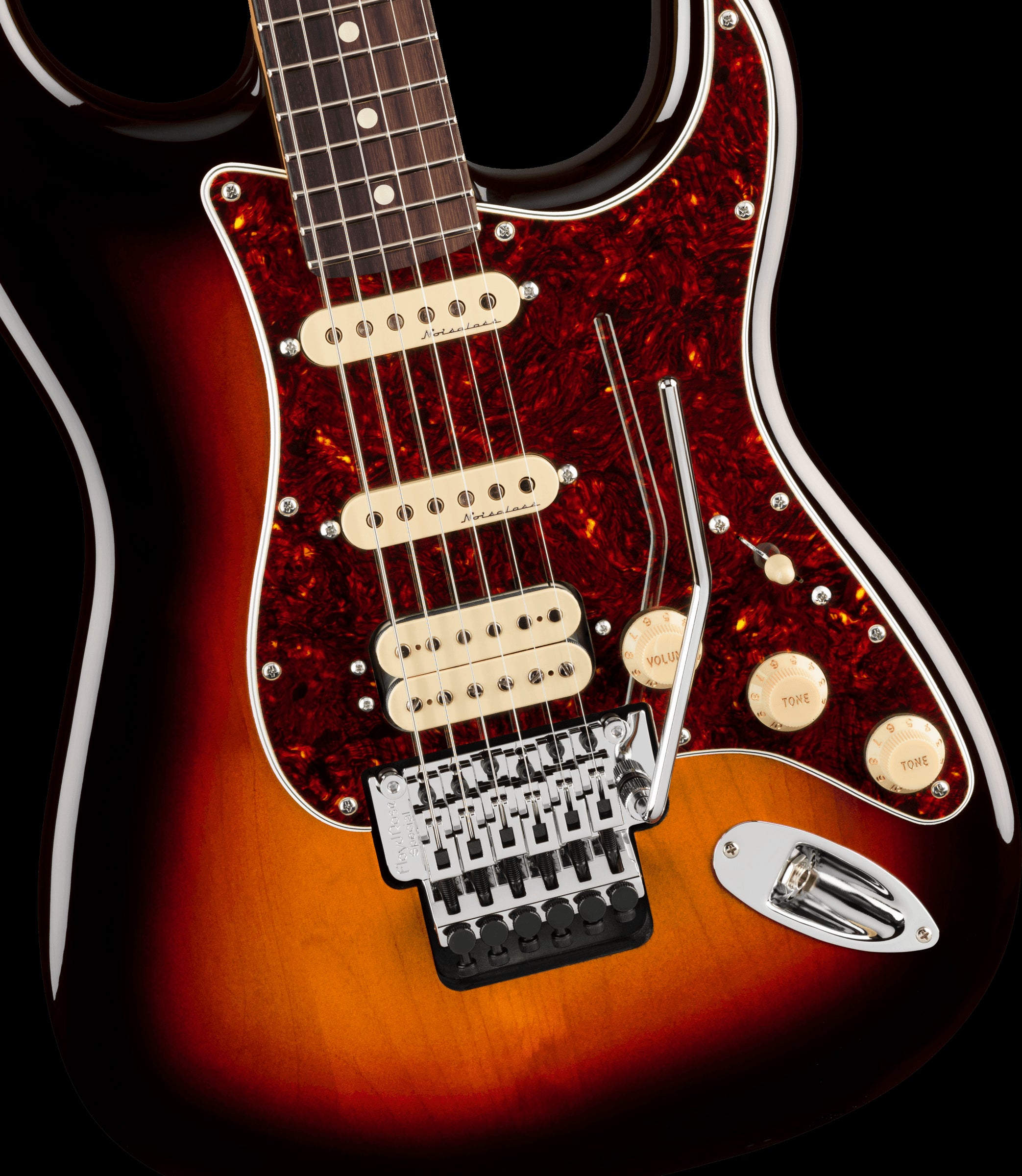 Fender Player II Modified Stratocaster HSS Floyd Rose RW FB - 3T Sunburst
