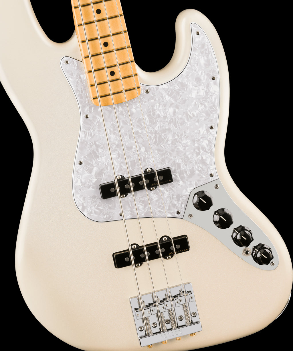 Fender Player II Modified Active Jazz Bass Maple FB - Olympic Pearl
