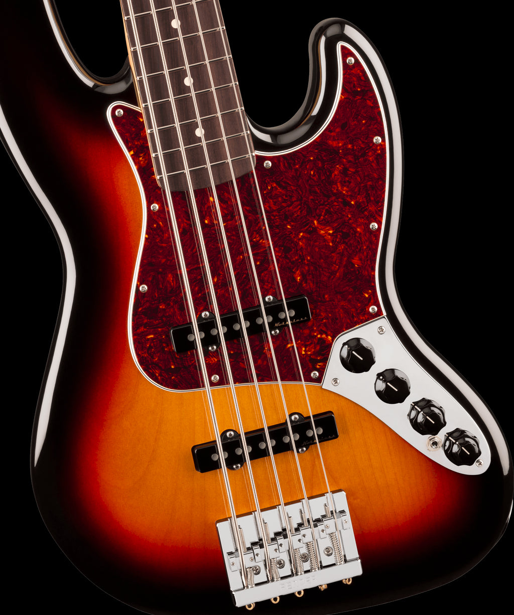 Fender Player II Modified Active Jazz Bass V RW FB - 3 Tone Sunburst