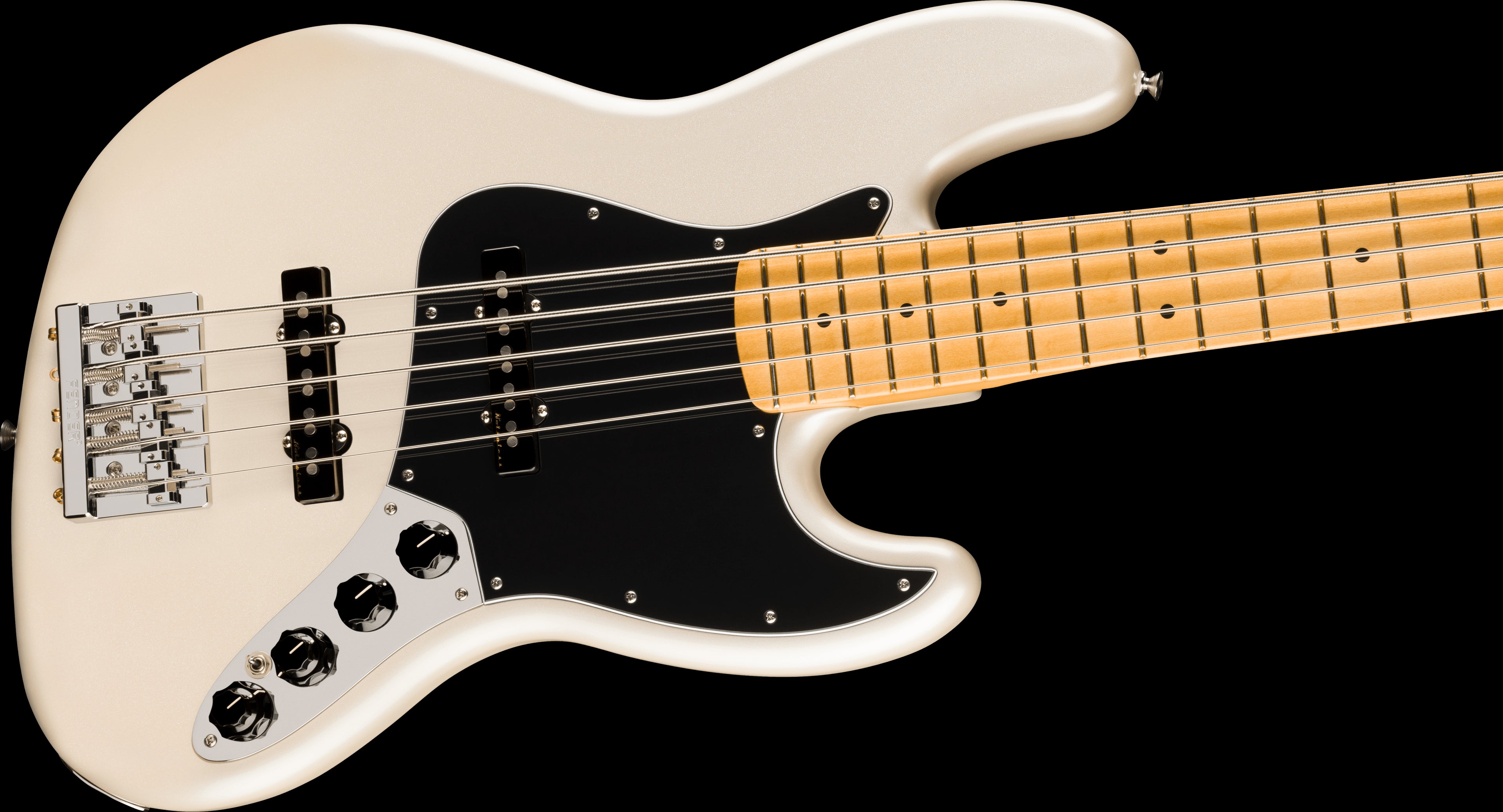 Fender Player II Modified Active Jazz Bass V Maple FB - Olympic Pearl