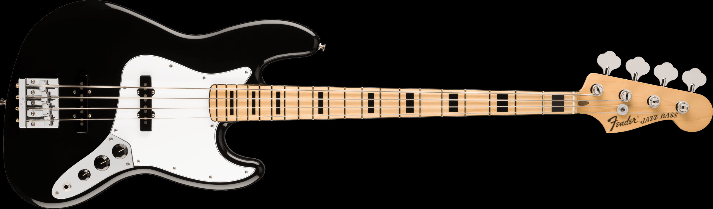 Fender Geddy Lee Jazz Bass w/Maple Fretboard - Black