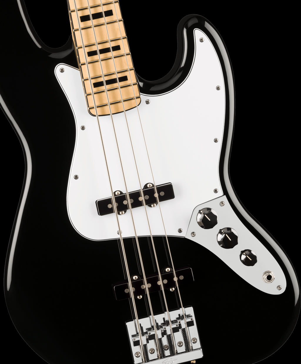 Fender Geddy Lee Jazz Bass w/Maple Fretboard - Black