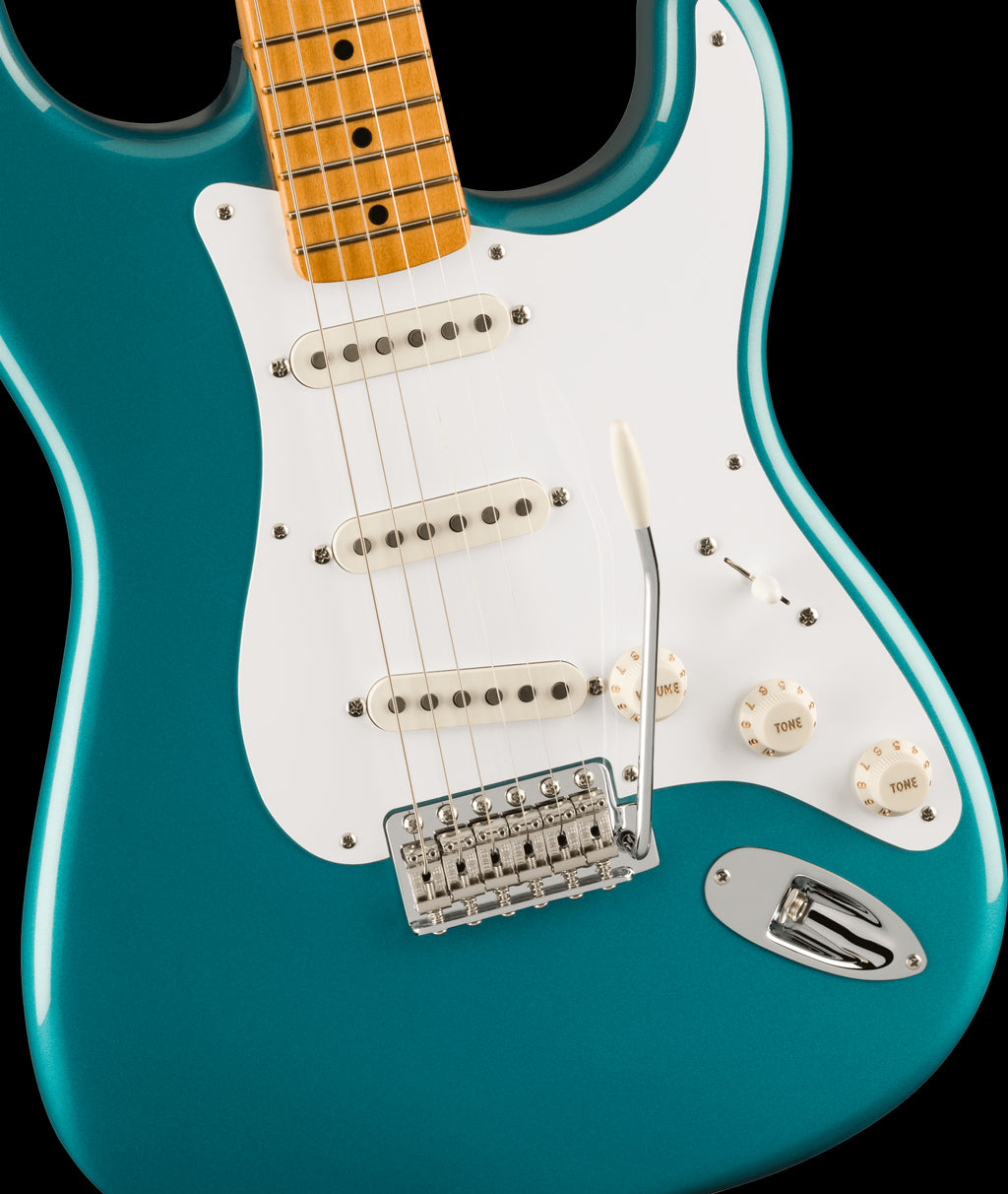 Fender Vintera II 50s Stratocaster Electric Guitar w/Maple Neck - Ocean Turquoise