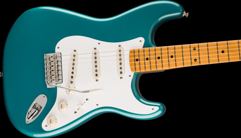 Fender Vintera II 50s Stratocaster Electric Guitar w/Maple Neck - Ocean Turquoise