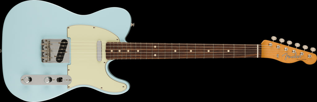 Fender Vintera II 60s Telecaster Electric Guitar with Rosewood in Sonic Blue