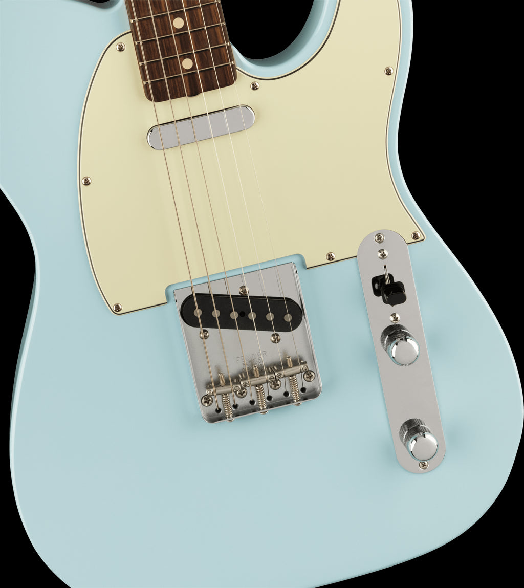 Fender Vintera II 60s Telecaster Electric Guitar with Rosewood in Sonic Blue
