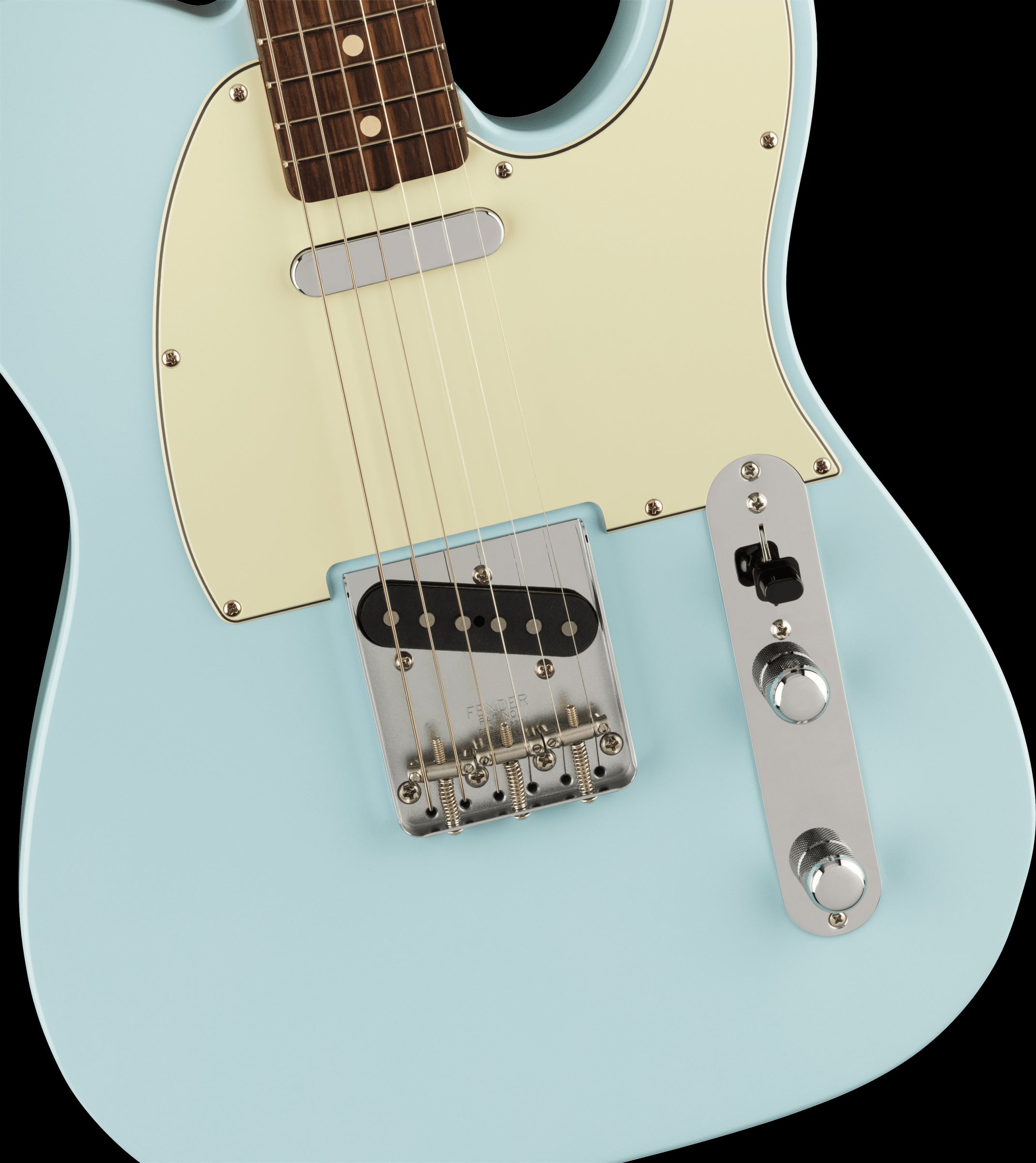 Fender Vintera II 60s Telecaster Electric Guitar with Rosewood in Sonic Blue