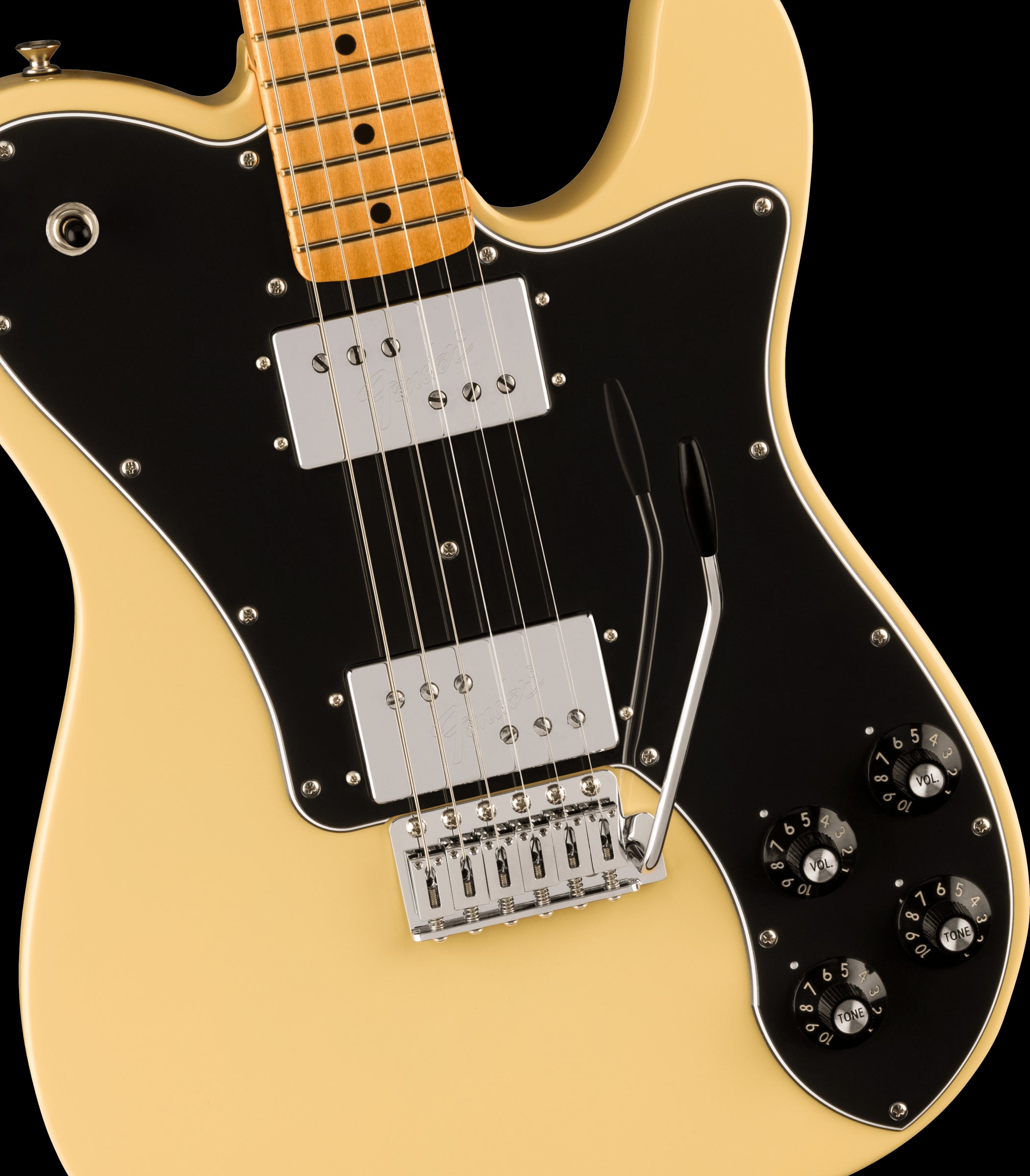 Fender Vintera II 70s Telecaster Deluxe Electric Guitar w/Maple Neck - Vintage White