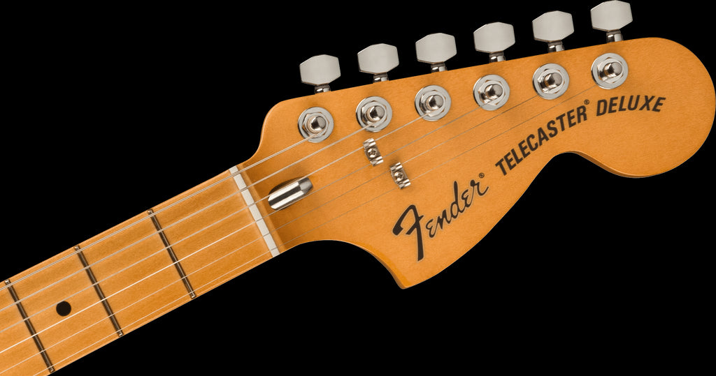 Fender Vintera II 70s Telecaster Deluxe Electric Guitar w/Maple Neck - Vintage White