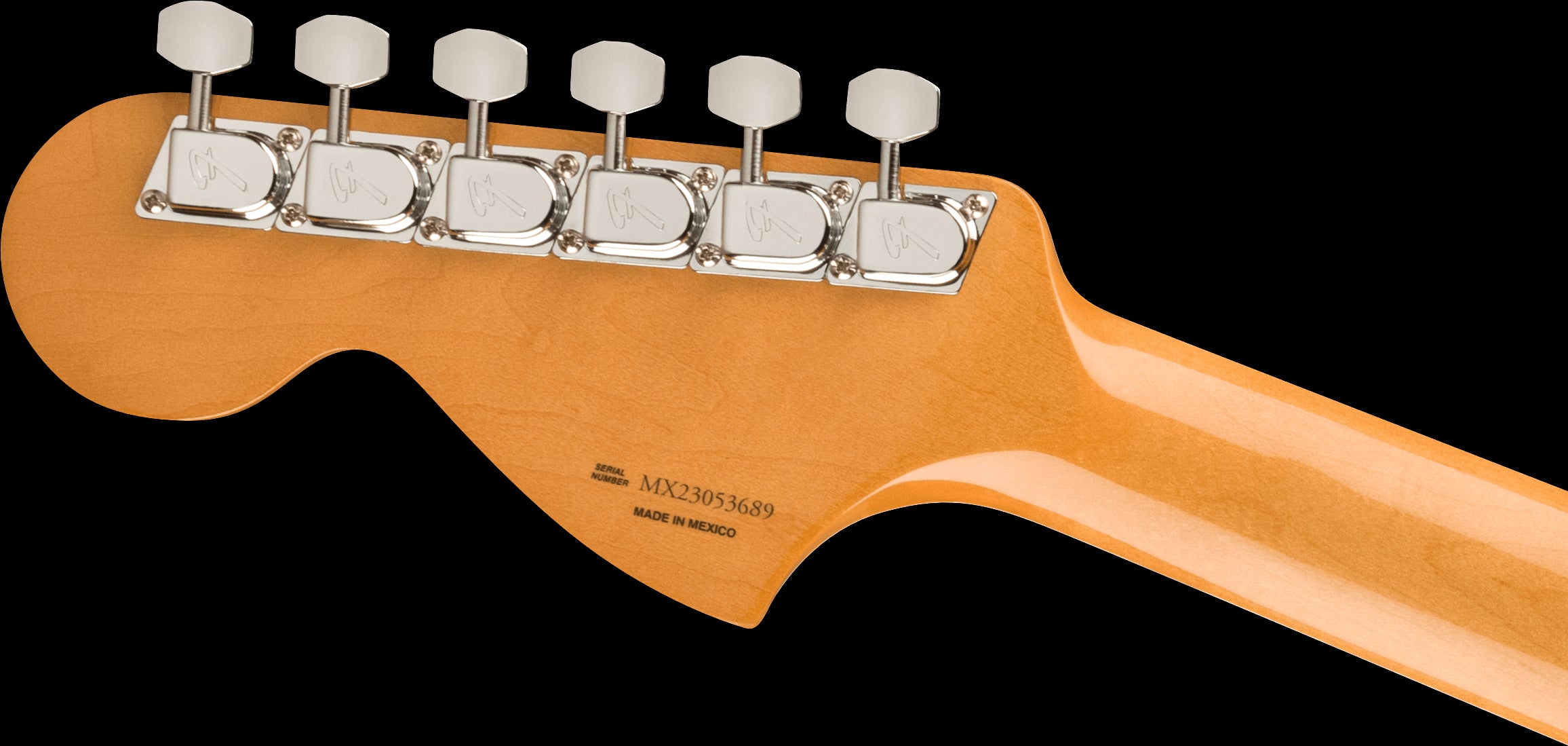 Fender Vintera II 70s Jaguar Electric Guitar w/Maple Neck - Black