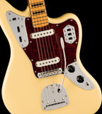 Fender Vintera II 70s Jaguar Electric Guitar w/Maple Neck - Vintage White
