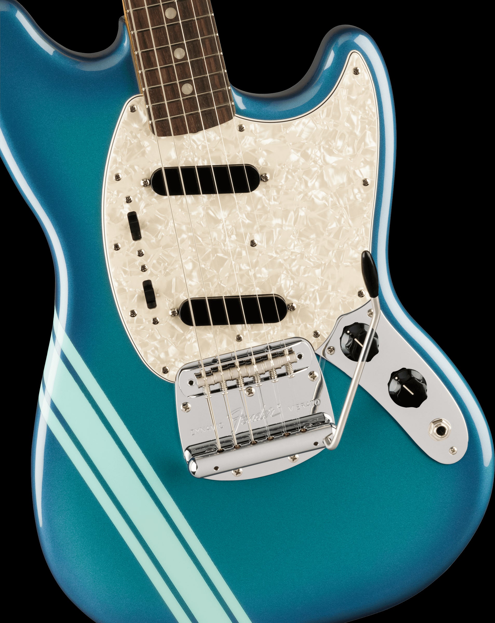 Fender Vintera II 70s Mustang Electric Guitar w/Rosewood - Competition Orange