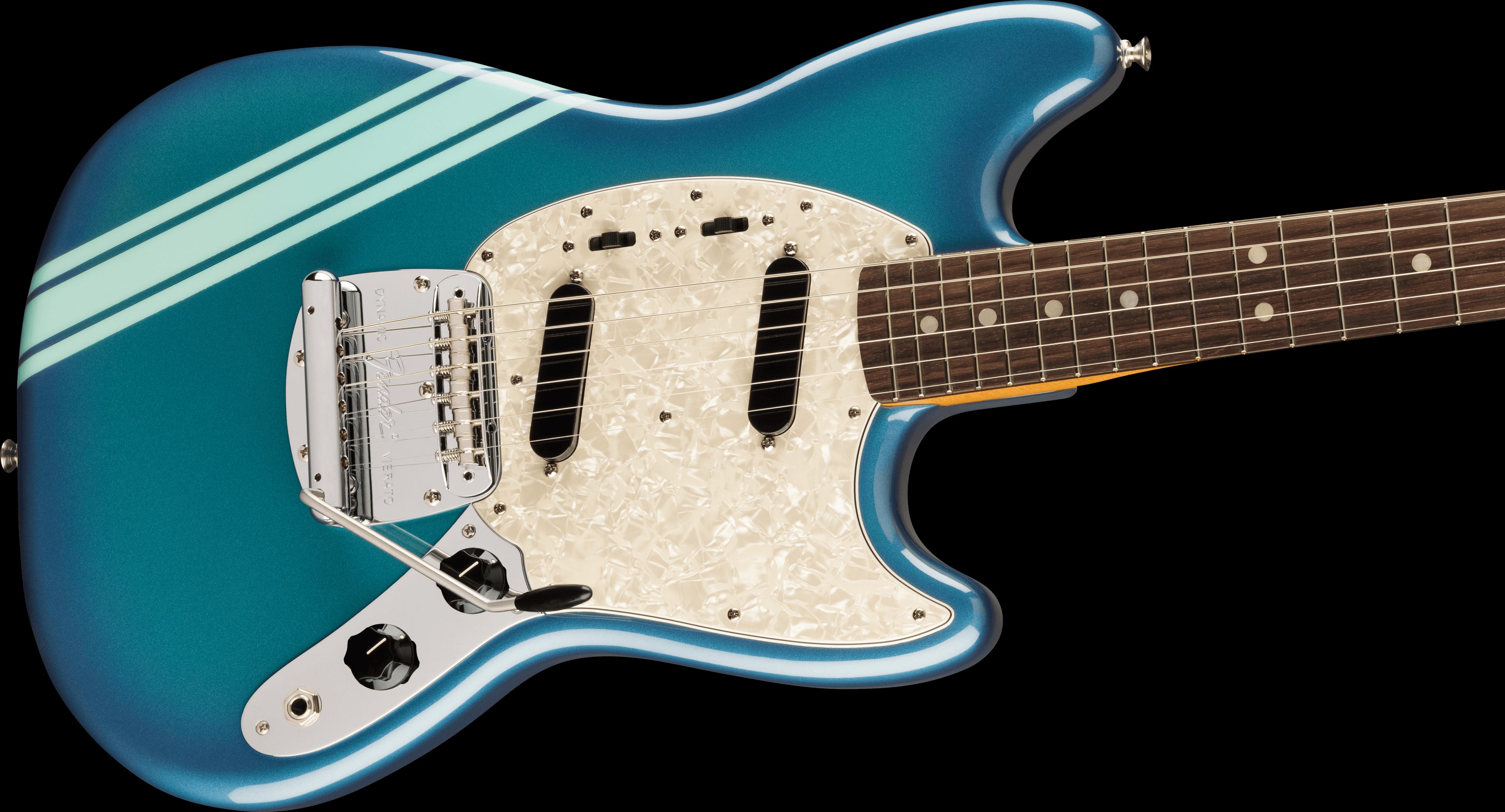 Fender Vintera II 70s Mustang Electric Guitar w/Rosewood - Competition Orange