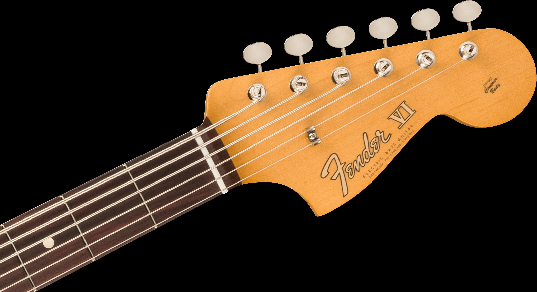 Fender Vintera II 60s Bass VI Bass Guitar w/Rosewood Fretboard - Lake Placid Blue