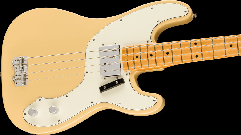 Fender Vintera II 70s Telecaster Bass Guitar w/Maple Neck - Vintage White