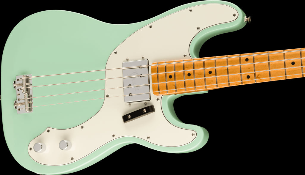 Fender Vintera II 70s Telecaster Bass Guitar w/Maple Neck - Surf Green