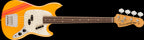 Fender Vintera II 70s Mustang Bass Guitar w/Rosewood Fretboard - Competition Orange