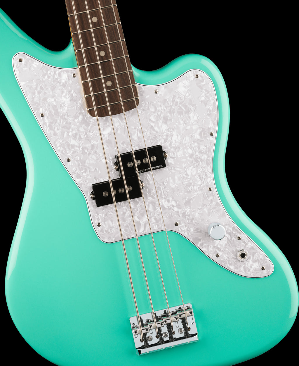Fender Limited Edtion Mark Hoppus Jaguar Bass with Rosewood Fingerboard - Sea Foam Green