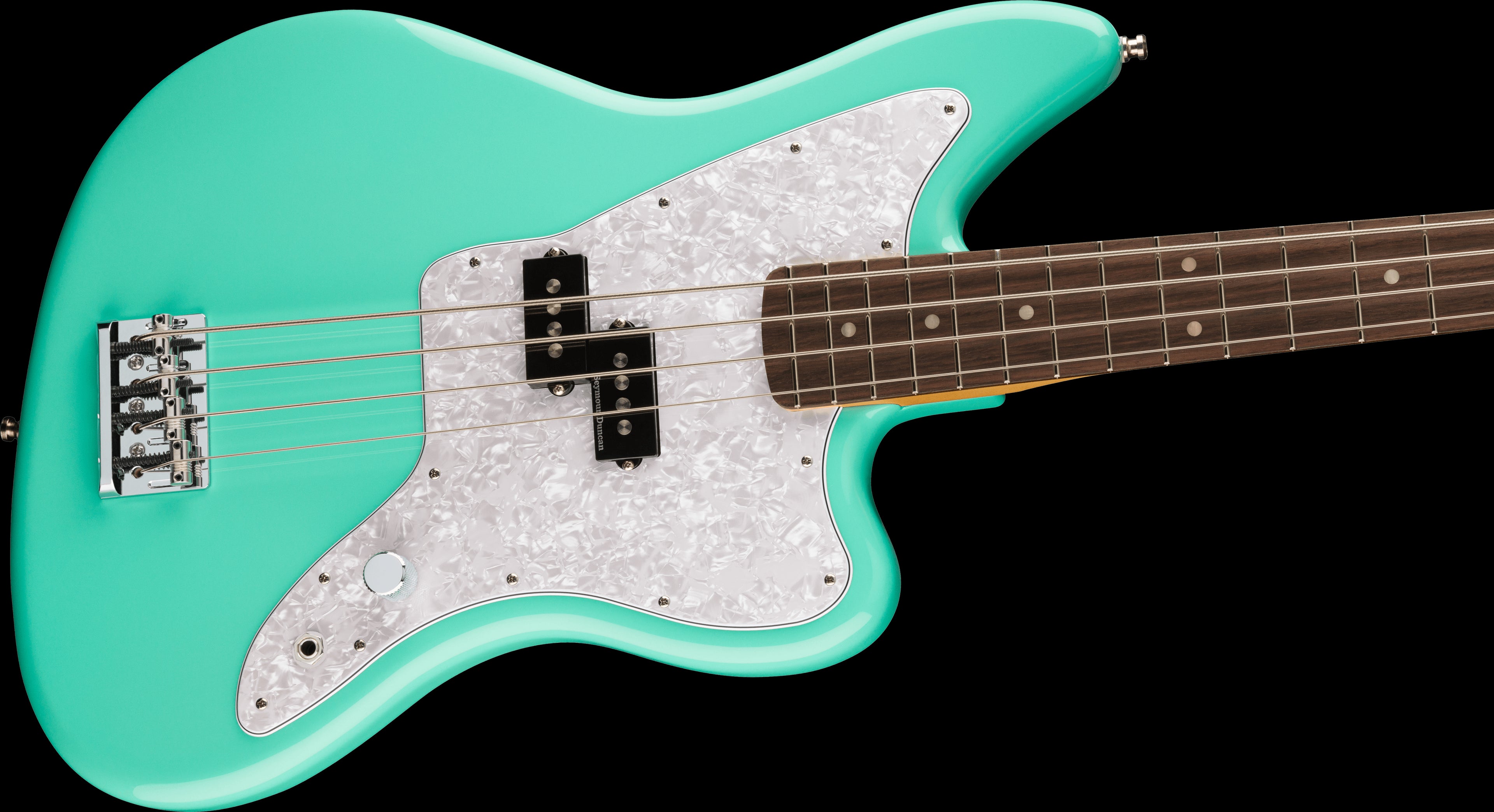 Fender Limited Edtion Mark Hoppus Jaguar Bass with Rosewood Fingerboard - Sea Foam Green
