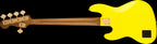 Fender MonoNeon Jazz Bass V w/Maple Fretboard - Neon Yellow