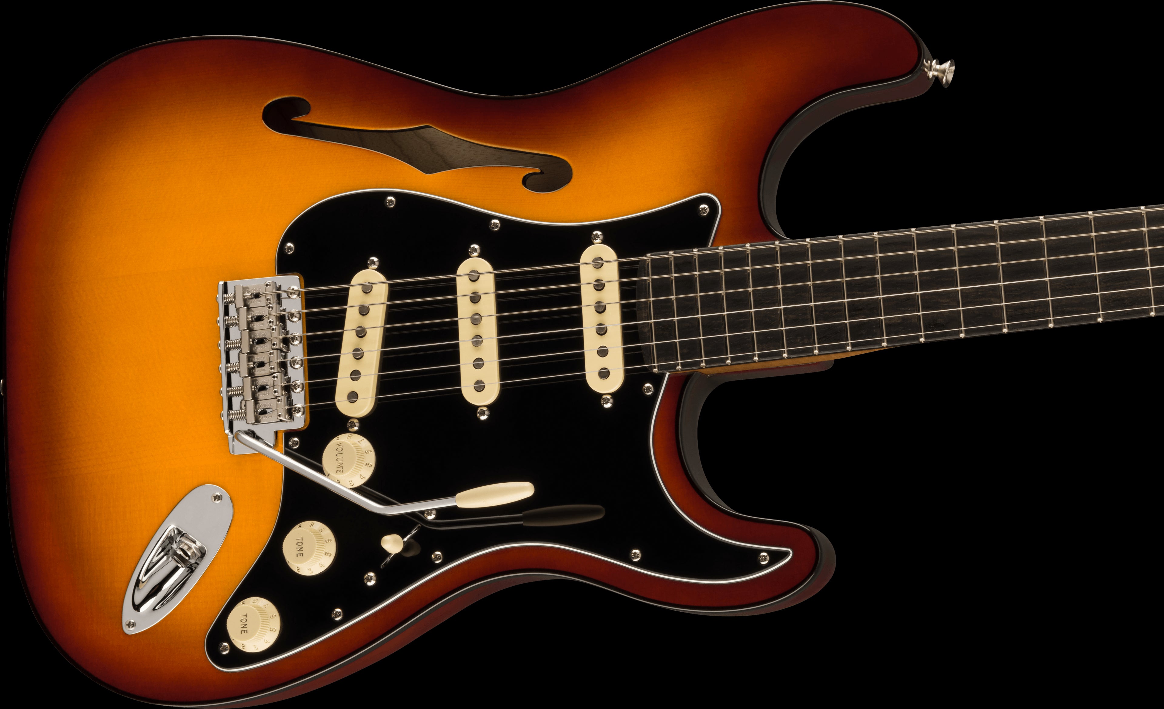 Fender Limited Edition Suona Stratocaster Thinline - EB - Violin Burst