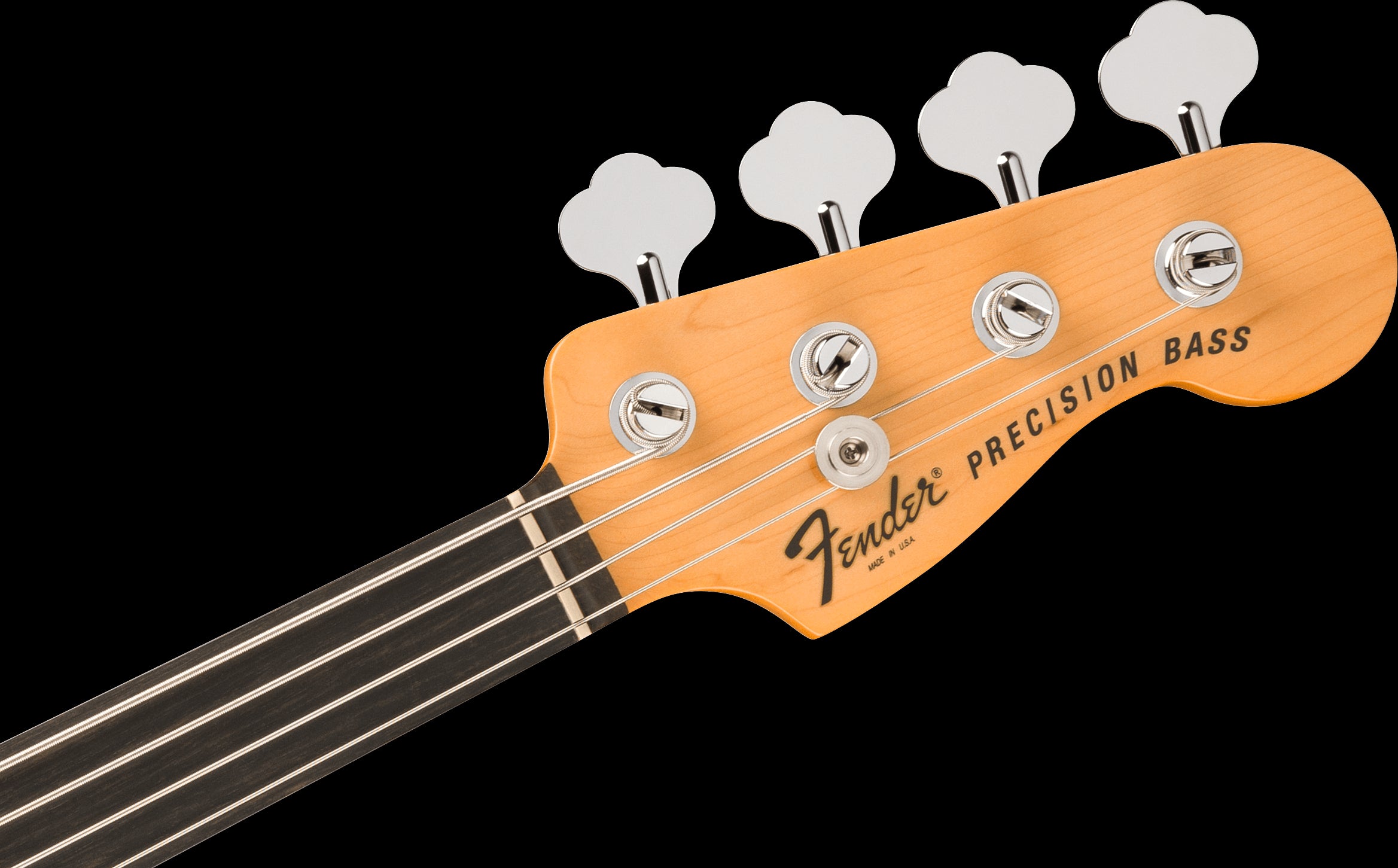 Fender Tony Franklin Fretless P Bass w/Ebony Fretboard - Black