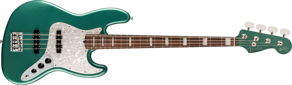 Fender Adam Clayton Jazz Bass RW FB Sherwood Green Mtlc