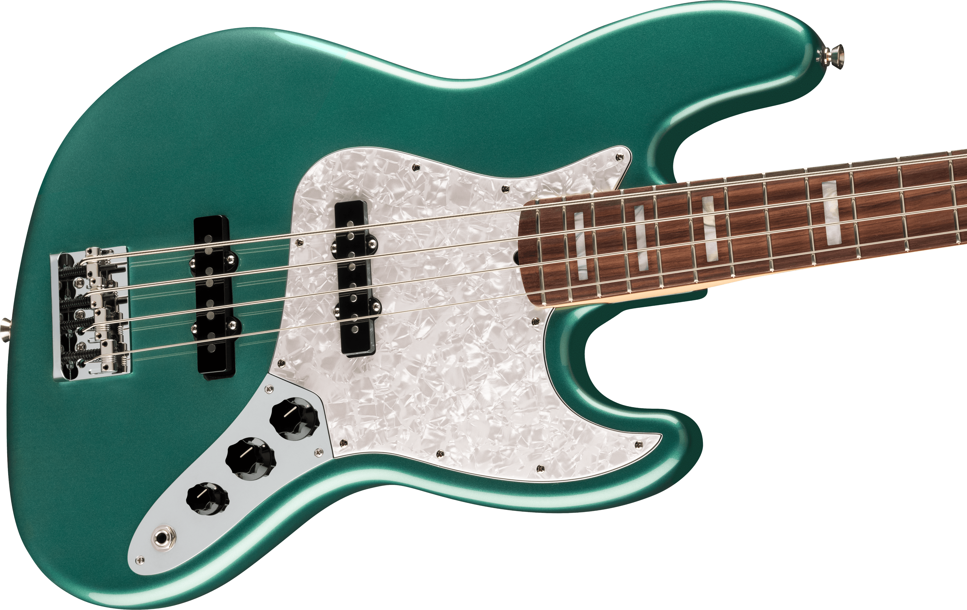 Fender Adam Clayton Jazz Bass RW FB Sherwood Green Mtlc